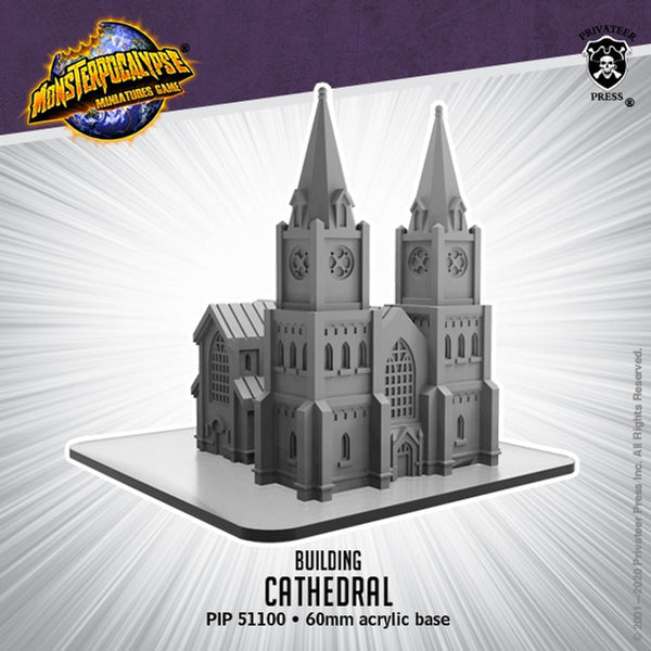 Monsterpocalypse Building: Cathedral Building