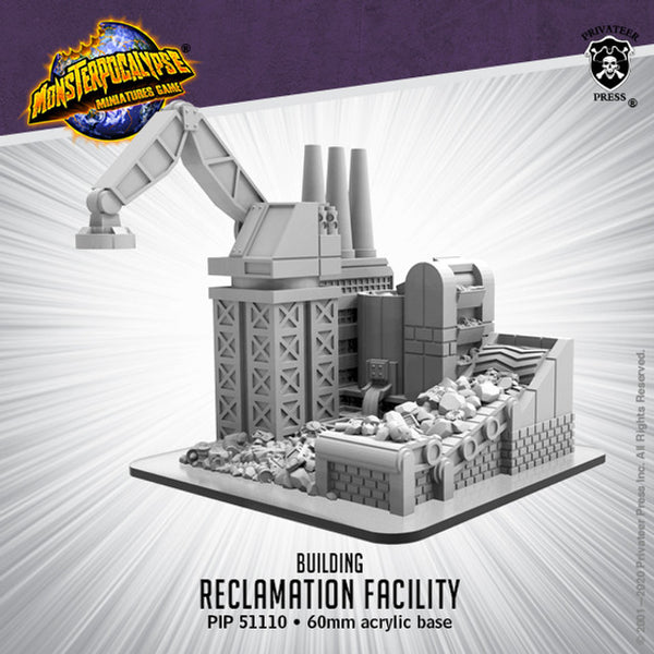 Monsterpocalypse Building - Reclamation Facility