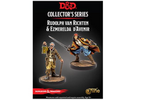 "Curse of Strahd" Ezmerelda D'Avenir & Rudolph Van Richten (2 figs)