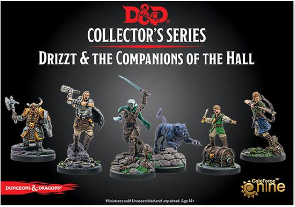 "The Legend of Drizzt" - Companions of the Hall (6 figs)