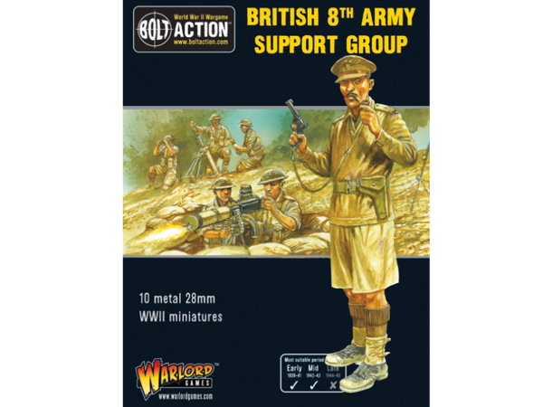 Bolt Action: 8th Army support group
