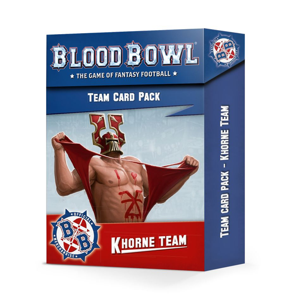 Blood Bowl Khorne Team Card Pack