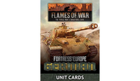 Fortress Europe: German Unit Cards