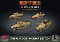 Gun Platoon / Mortar Section (x4 Plastic)