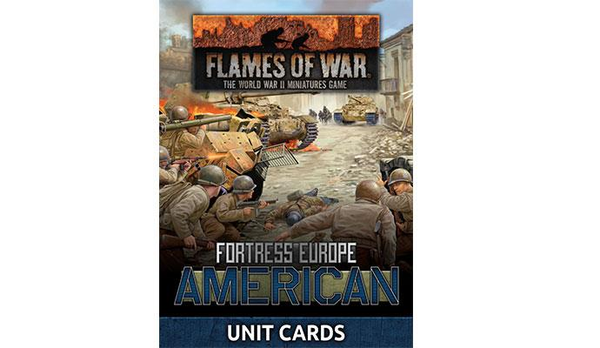 Fortress Europe: American Unit Cards