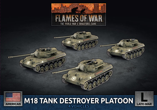 M18 Tank Destroyer Platoon (Plastic)