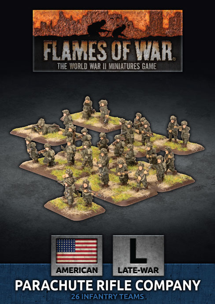 FLAMES OF WAR: PARACHUTE RIFLE COMPANY (PLASTIC)