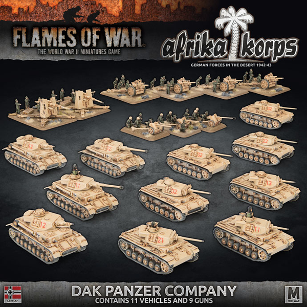 German Dak Panzer Company