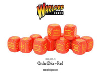 Bolt Action Order Dice - Red (12)