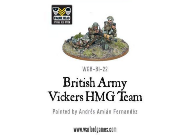 Bolt Action: British Army Vickers HMG Team