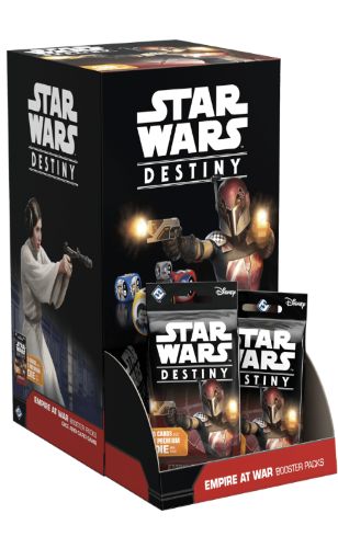 Star Wars Destiny: Empire at War Booster Dislplay