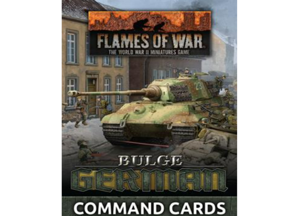 Bulge: German Command Cards