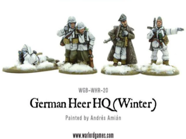 Bolt Action: German Heer HQ (Winter)