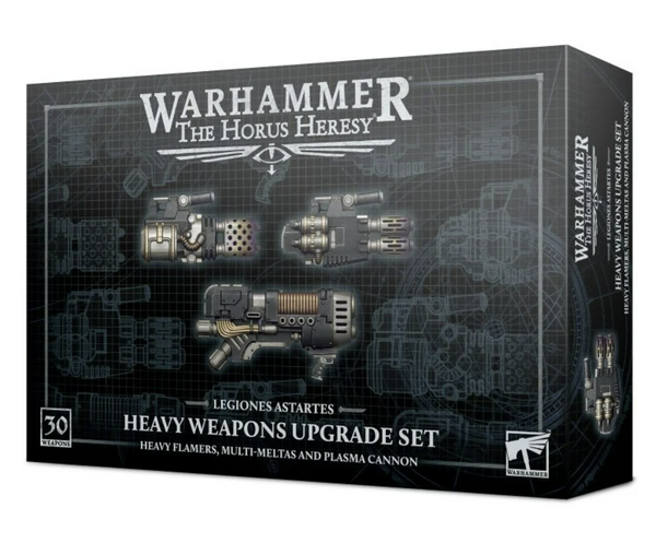Legiones Astartes: Heavy Weapons Upgrade Set – Heavy Flamers, Multi-meltas, and Plasma Cannons
