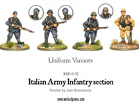 Italian Army Infantry section