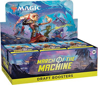 Magic the Gathering: March of the Machine, DRAFT Booster Display (incl Buy-a-Box Promo*)