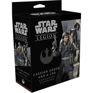 Rebel Cassian Andor and K-2SO Commander Expansion