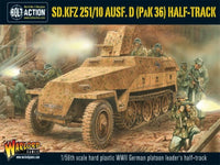 Bolt Action: Sd.Kfz 251/10 ausf D (3.7mm Pak) Half Track