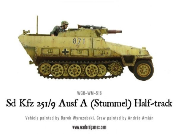 Bolt Action: Sd.Kfz 251/9 Ausf D (Stummel) half-track