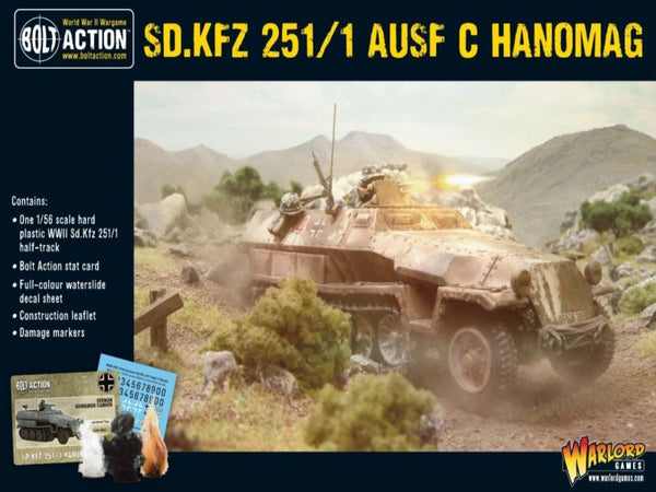 Bolt Action: Sd.Kfz 251/1 Ausf C Hanomag
