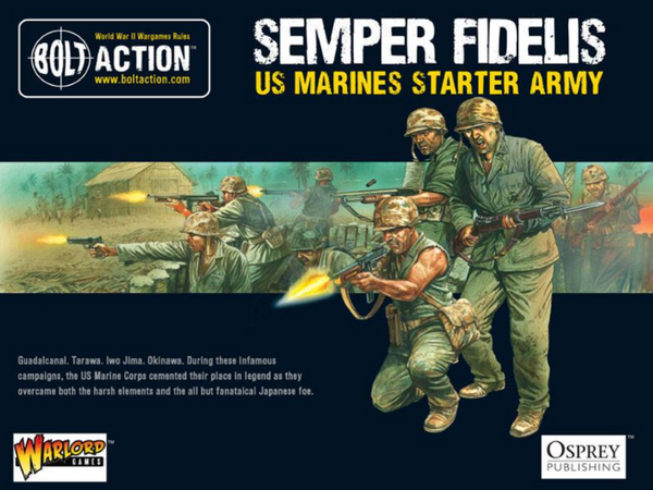 Bolt Action: US Marines Starter Army