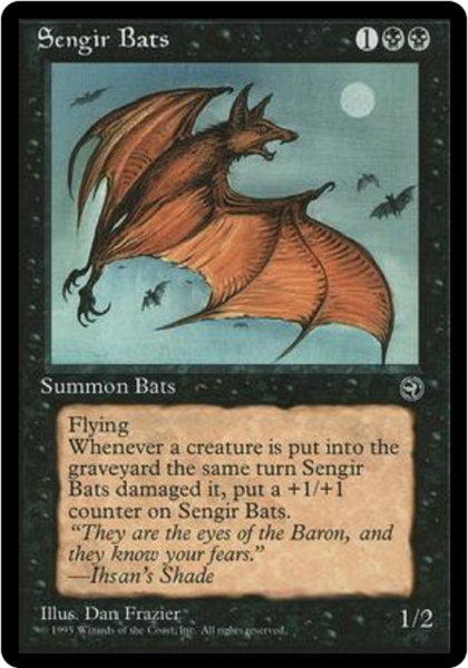 Homelands (B): Sengir Bats (Flying)
