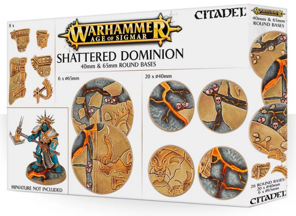 Shattered Dominion 40 & 65mm Round