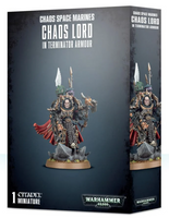 CHAOS SPACE MARINES: CHAOS LORD IN TERMINATOR ARMOUR