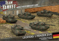 Leopard 1 Panzer Zug (Plastic)