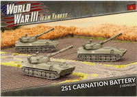 Team Yankee: 2S1 Carnation Battery (WWIII x3 Tanks)