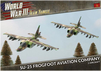 SU-25 Frogfoot Aviation Company (Plastic)