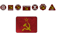 Soviet Token Set (WWIII x12 Tokens x2 Objectives)