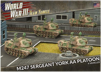 M247 Sergeant York AA Platoon (WWIII x4 Tanks)