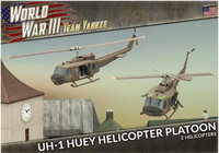 UH-1 Huey Transport Helicopter Platoon (Plastic)