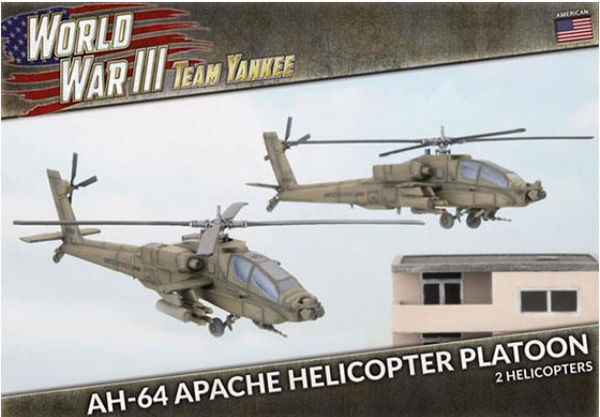 AH-64 Apache Helicopter Platoon (Plastic)