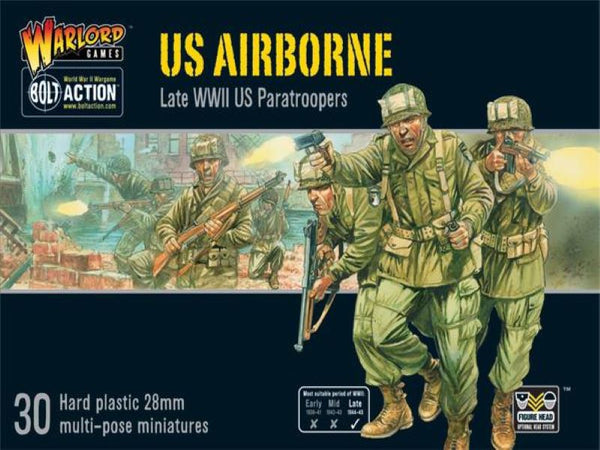 Bolt Action: US Airborne Plastic Boxed Set