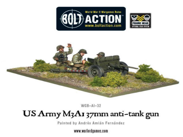 Bolt Action: US Army 37mm Anti-Tank Team