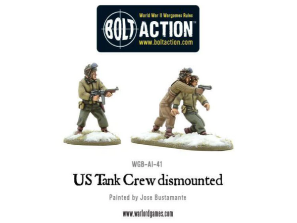 US Tank Crew dismounted