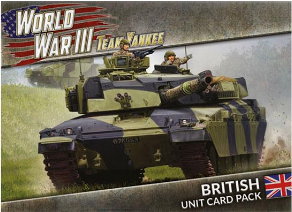 World War III: British Unit Card Pack (WWIII x39 cards)