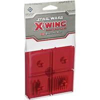 X-Wing Base and Peg Set (Red)
